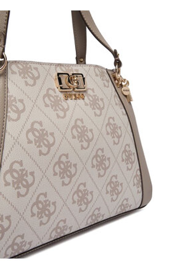 Guess Torebka Karnilla HWOS99 01220 Beżowy. Kolor: beżowy. Materiał: skórzane