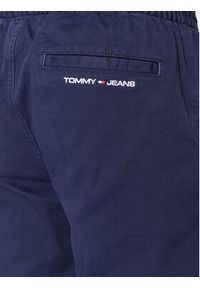 Tommy Jeans Spodnie materiałowe Scanton DM0DM17679 Granatowy Slim Fit. Kolor: niebieski. Materiał: bawełna #4