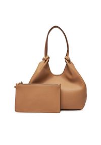 DKNY Torebka R42BAE49 Brązowy. Kolor: brązowy. Materiał: skórzane