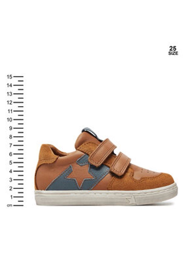 Froddo Sneakersy Dolby G2130335-7 S Brązowy. Kolor: brązowy. Materiał: skóra