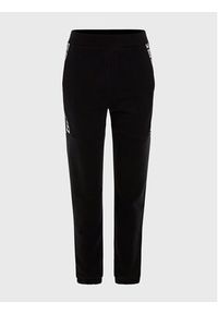 Guess Spodnie dresowe Evelina V3RB10 K68I3 Czarny Regular Fit. Kolor: czarny. Materiał: bawełna, dresówka #3