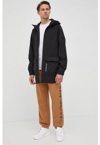 Calvin Klein Jeans kurtka J30J320270.PPYY męska kolor czarny przejściowa oversize. Kolor: czarny. Długość rękawa: raglanowy rękaw #6
