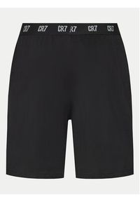 Cristiano Ronaldo CR7 Piżama 8730-41-924 Czarny Regular Fit. Kolor: czarny. Materiał: bawełna
