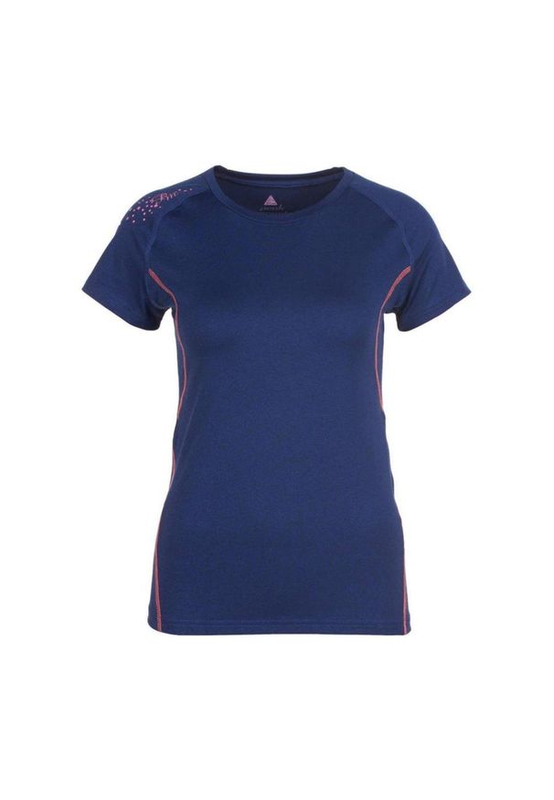 PEAK MOUNTAIN - Damska koszulka techniczna Peak Mountain. Kolor: niebieski