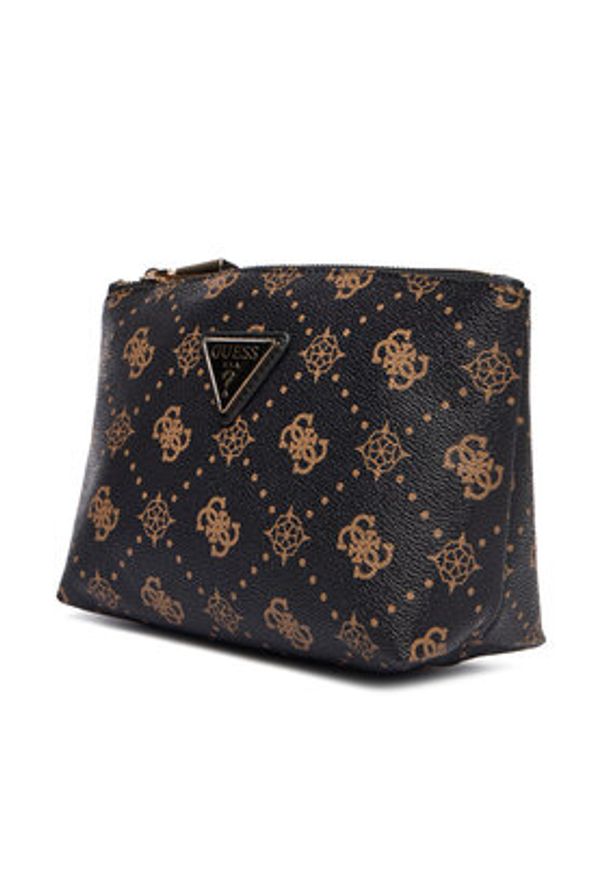 Guess Kosmetyczka TWGP98 90959 Czarny. Kolor: czarny. Materiał: skóra