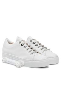 AGL Sneakersy Crystal D925270PGKV019A634 Biały. Kolor: biały. Materiał: skóra #3