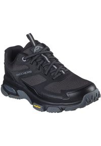 skechers - Adidasy Skechers Skech-air Envoy - Sleek Envoy, Mężczyźni. Kolor: czarny. Materiał: materiał. Sport: fitness