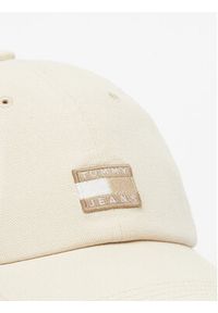 TOMMY HILFIGER - Tommy Hilfiger Czapka z daszkiem Heritage AW0AW17580 Beżowy. Kolor: beżowy. Materiał: materiał, bawełna