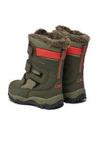 CMP Śniegowce Kids Hexis Snow Boot Wp 30Q4634 Zielony. Kolor: zielony. Materiał: materiał #3