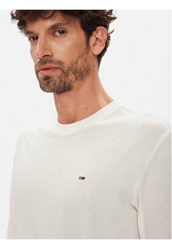 Tommy Jeans Komplet longsleeve DM0DM22148 Kolorowy Slim Fit. Materiał: bawełna. Długość rękawa: długi rękaw. Wzór: kolorowy