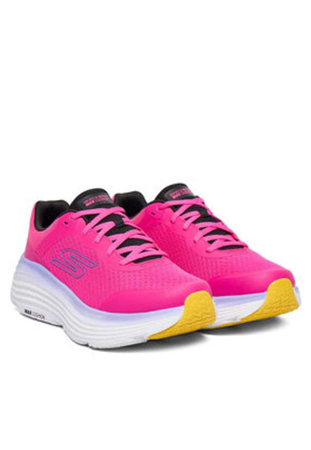 skechers - Skechers Buty do biegania Max Cushioning Endeavour 129470/RAS Różowy. Kolor: różowy. Materiał: materiał