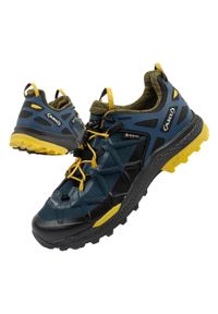 Buty trekkingowe damskie Aku Rocket Dfs Gore-tex. Kolor: niebieski. Technologia: Gore-Tex