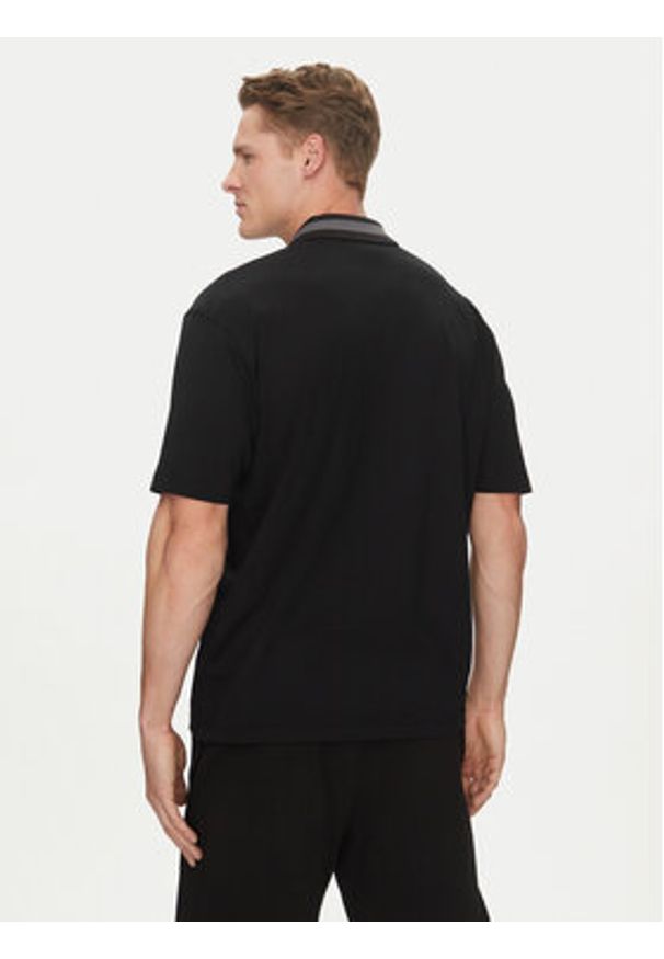 Hugo - HUGO Polo Dodac_RB 50542748 Czarny Regular Fit. Typ kołnierza: polo. Kolor: czarny. Materiał: bawełna