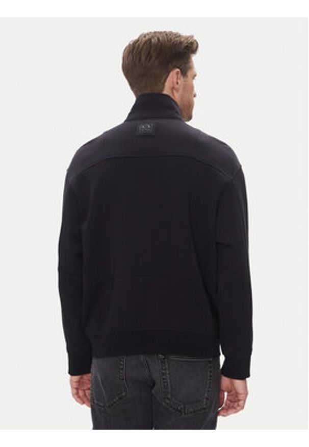 Armani Exchange Bluza XM000351 AF10818 UB101 Granatowy Regular Fit. Kolor: niebieski. Materiał: bawełna