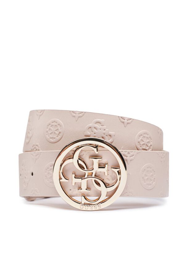Guess Pasek Damski La Femme Belts BW7763 VIN30 Różowy. Kolor: różowy. Materiał: skóra