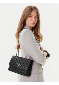 Guess Torebka Giully II HWQG96 73200 Czarny. Kolor: czarny. Materiał: skórzane #1