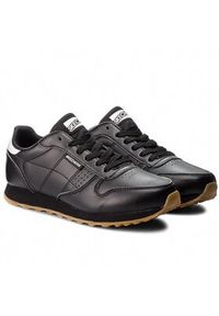 skechers - Skechers Sneakersy Old School Cool 699/BLK Czarny. Kolor: czarny. Materiał: skóra #3