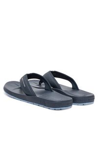 TOMMY HILFIGER - Tommy Hilfiger Japonki Molded Comfort Th Beach Sandal FM0FM05508 Granatowy. Kolor: niebieski. Materiał: skóra #4
