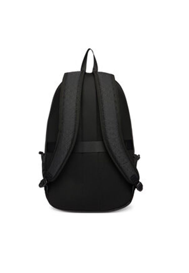 Calvin Klein Plecak Utility Emblem Bungee Backpack LV04D3301G Czarny. Kolor: czarny. Materiał: materiał