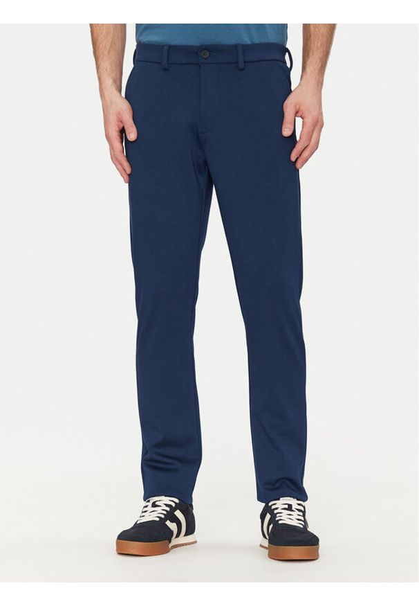 Blend Spodnie materiałowe 20717828 Niebieski Slim Fit. Kolor: niebieski. Materiał: syntetyk