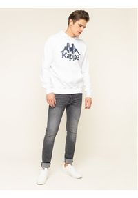 Kappa Bluza 705322 Biały Regular Fit. Kolor: biały. Materiał: bawełna #5