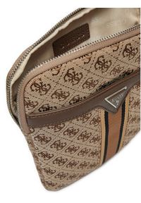 Guess Saszetka HMMIST P5123 Beżowy. Kolor: beżowy. Materiał: skóra