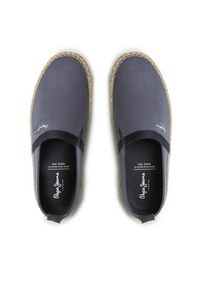 Pepe Jeans Espadryle Tourist Camp PMS10312 Granatowy. Kolor: niebieski. Materiał: materiał #5