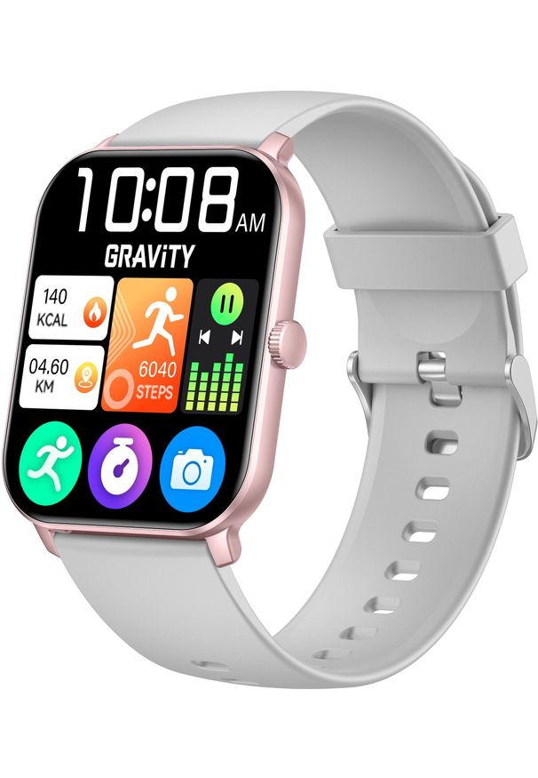Smartwatch Gravity SMARTWATCH damski Gravity GT36-2 PG/GR. Rodzaj zegarka: smartwatch