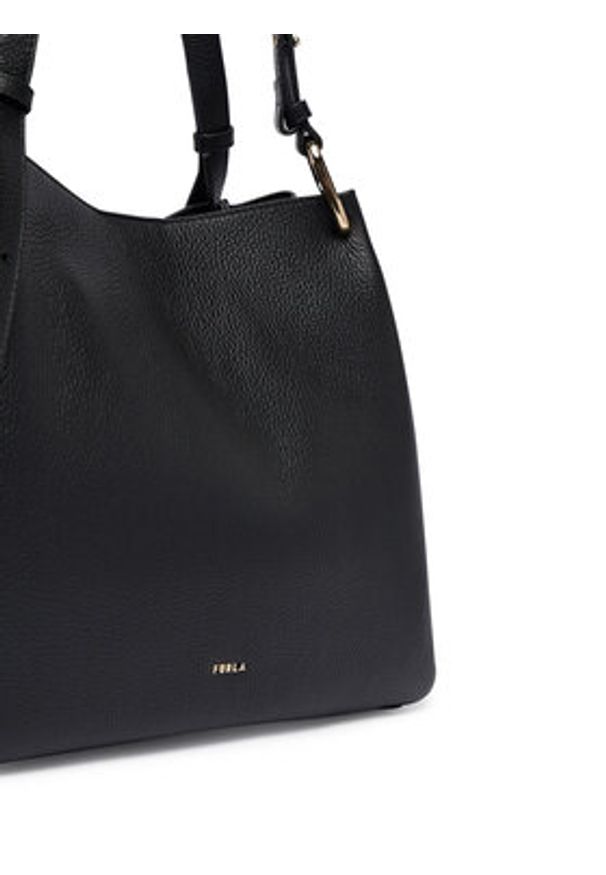 Furla Torebka Nuvola L WB02100 HSF000 CN O6000 Czarny. Kolor: czarny. Materiał: skórzane