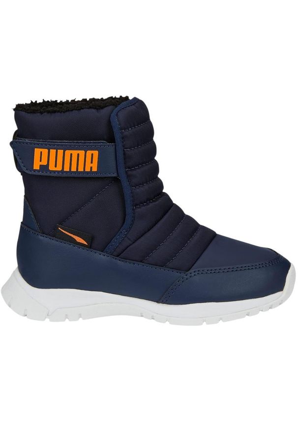 Buty dla dzieci Puma Nieve WTR AC PS. Kolor: niebieski. Sport: turystyka piesza