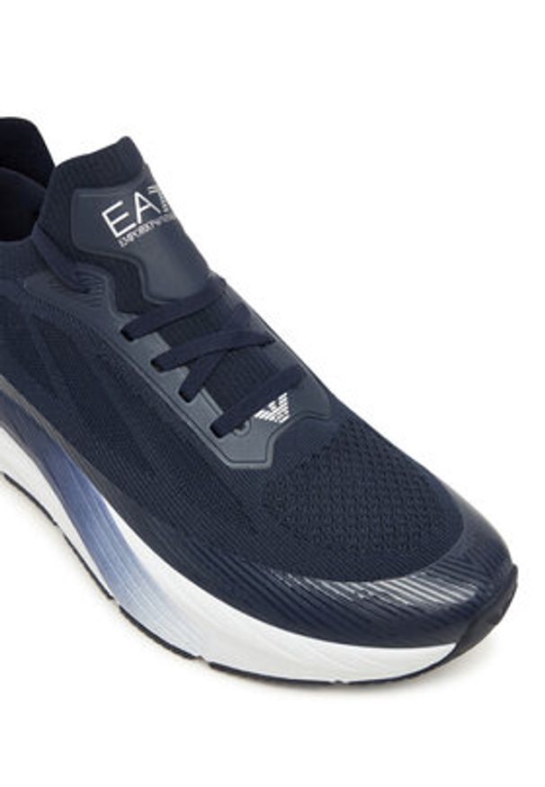 EA7 Emporio Armani Sneakersy 7X000343 AF18639 MB302 Niebieski. Kolor: niebieski. Materiał: materiał