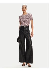 Just Cavalli T-Shirt 78PAHE06 Kolorowy Regular Fit. Materiał: bawełna. Wzór: kolorowy