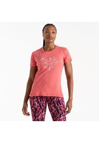 DARE 2B - Tranquility II damska koszulka. Kolor: różowy. Sport: joga i pilates #1