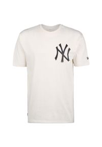 T-shirt oversize New Era d Logo New York Yankees. Kolor: czarny, wielokolorowy, biały