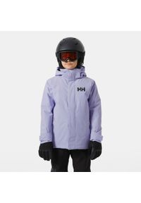 Dziecięca kurtka narciarska Helly Hansen Level. Kolor: fioletowy. Sezon: zima. Sport: narciarstwo
