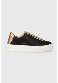Alexander Smith sneakersy London kolor czarny ALAYN1D02BCP. Nosek buta: okrągły. Zapięcie: sznurówki. Kolor: czarny. Materiał: skóra #1