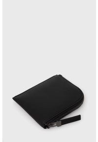 Hugo - HUGO portfel skórzany 50468104 męski kolor czarny. Kolor: czarny. Materiał: skóra #3