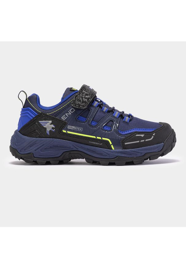 Buty trekkingowe dziecięce Joma Eno Jr 2303. Zapięcie: rzepy. Kolor: niebieski