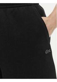 Lacoste Szorty sportowe GF9991 Czarny Regular Fit. Kolor: czarny. Materiał: bawełna #4