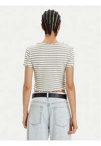 only - ONLY T-Shirt Anits 15253651 Écru Regular Fit. Materiał: bawełna, syntetyk #5