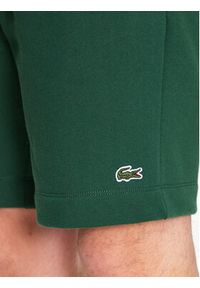 Lacoste Szorty sportowe GH9627 Zielony Regular Fit. Kolor: zielony. Materiał: bawełna. Styl: sportowy #3