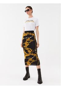 Versace Jeans Couture Spódnica ołówkowa 75HAE8A6 Kolorowy Slim Fit. Materiał: wiskoza. Wzór: kolorowy #5