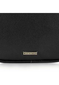 Wittchen - Damska torebka nerka pudełkowa. Kolor: czarny. Materiał: skóra ekologiczna #3