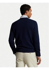 Polo Ralph Lauren Sweter Classic 710810846001 Granatowy Regular Fit. Typ kołnierza: polo. Kolor: niebieski. Materiał: bawełna #4