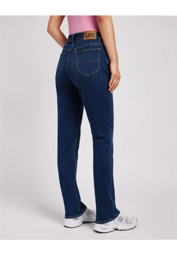 Lee - LEE DAMSKIE SPODNIE JEANSOWE ULC STRAIGHT GREET THE DAY 112350785 L35W016200