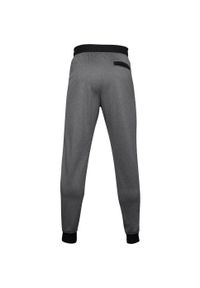Spodnie Under Armour Sportstyle Jogger, Mężczyźni. Kolor: czarny, szary, wielokolorowy. Materiał: poliester, materiał. Sport: piłka nożna