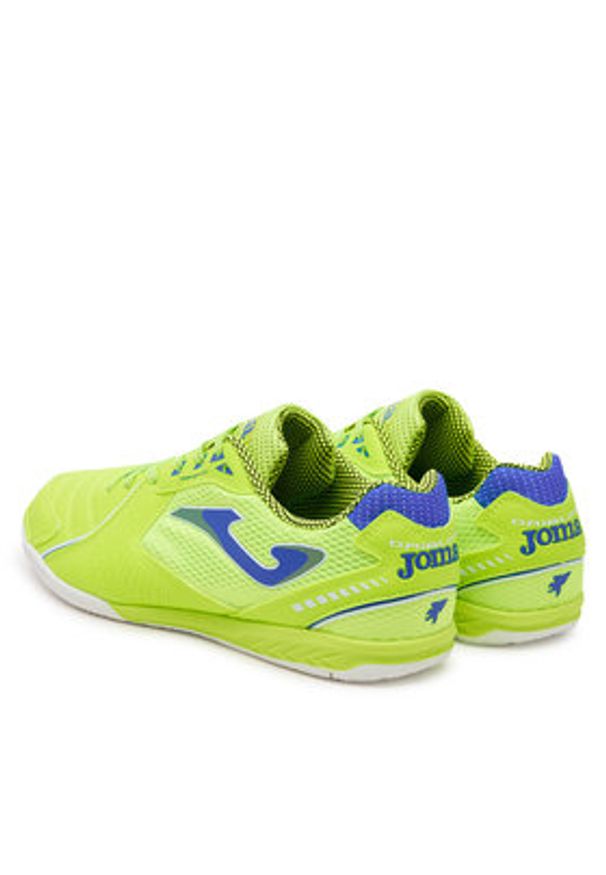 Joma Buty do piłki nożnej Dribling 2511 DRIS2511IN Zielony. Kolor: zielony. Materiał: skóra