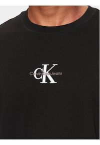 Calvin Klein Jeans T-Shirt Monologo J30J325649 Czarny Regular Fit. Kolor: czarny. Materiał: bawełna #5