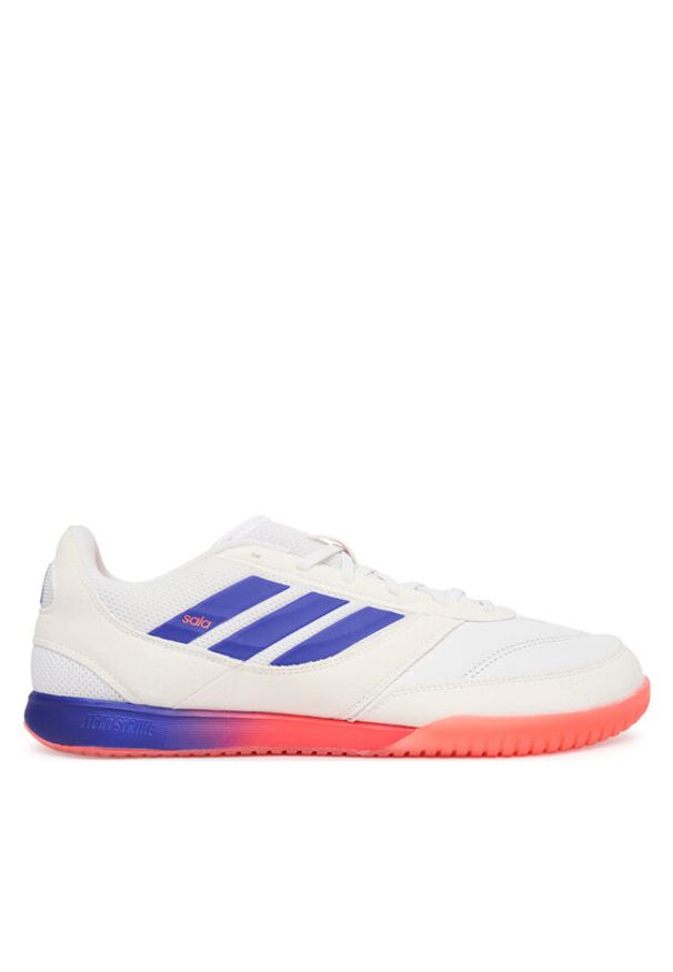 Adidas - adidas Buty do piłki nożnej Top Sala Competition II JP6980 Biały. Kolor: biały. Materiał: skóra, zamsz