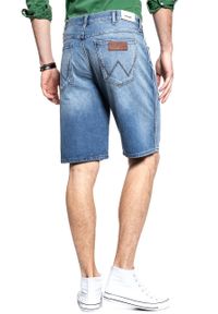 Wrangler - KRÓTKIE SPODENKI WRANGLER DENIM SHORT SLEDGEHAMMER W14CGW15X 112126591. Materiał: denim. Długość: krótkie #8